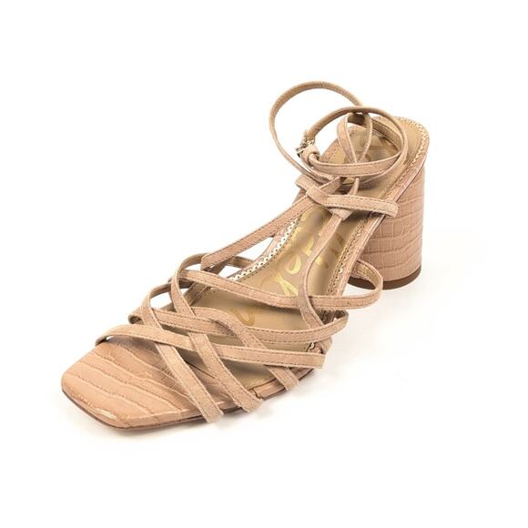 Sam Edelman Tan Daffodil Heeled Sandal Size 10 - Picture 1 of 11